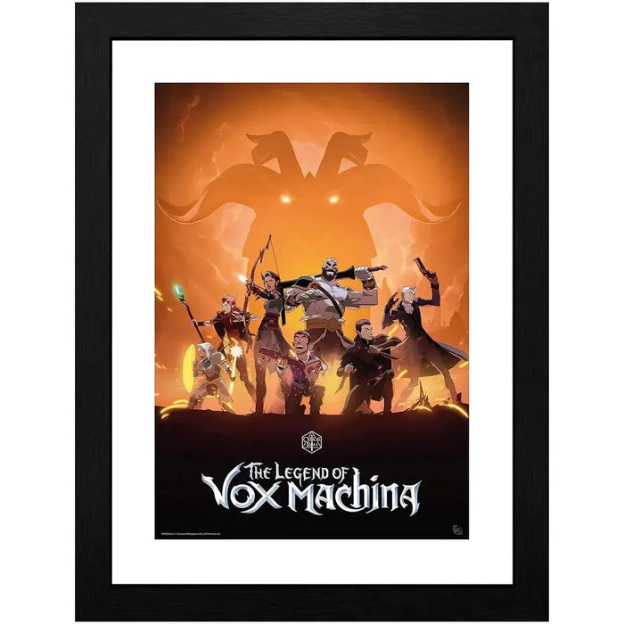 Dungeons & Dragons [Critical Role] - The Legend of Vox Machina Framed Print (12"x16") - ABYstyle