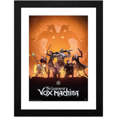 Dungeons & Dragons [Critical Role] - The Legend of Vox Machina Framed Print (12"x16") - ABYstyle
