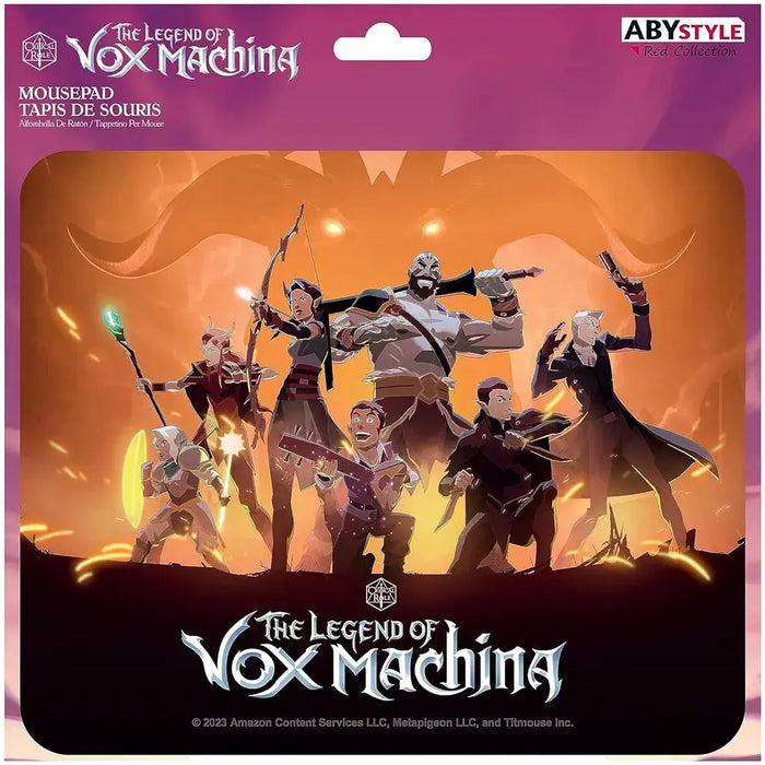 Dungeons & Dragons [Critical Role] - The Legend of Vox Machina Mousepad (9.25"x7.75") - ABYstyle