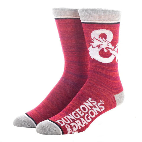 Dungeons & Dragons - D20 Crew Socks Box Set (3 Pairs) - Bioworld