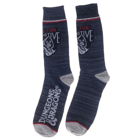 Dungeons & Dragons - D20 Crew Socks Box Set (3 Pairs) - Bioworld