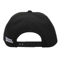 Dungeons & Dragons - Dragon Skin Snapback Hat (Black, Metal Badge, Pre-Curved Bill) - Bioworld