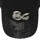 Dungeons & Dragons - Dragon Skin Snapback Hat (Black, Metal Badge, Pre-Curved Bill) - Bioworld