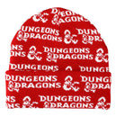 Dungeons & Dragons - Logo Cuff Beanie Hat (Jacquard) - Bioworld