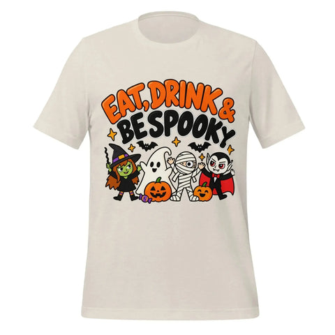 Eat, Drink & Bespooky T-Shirt - Funny Halloween Party Gag Gift Graphic Tee - Image 17