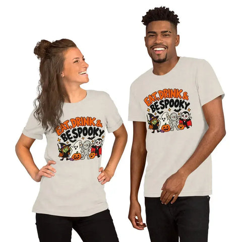 Eat, Drink & Bespooky T-Shirt - Funny Halloween Party Gag Gift Graphic Tee - Image 20