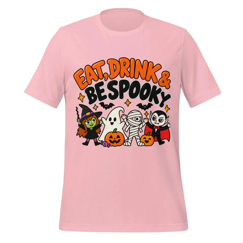 Eat, Drink & Bespooky T-Shirt - Funny Halloween Party Gag Gift Graphic Tee - Image 25