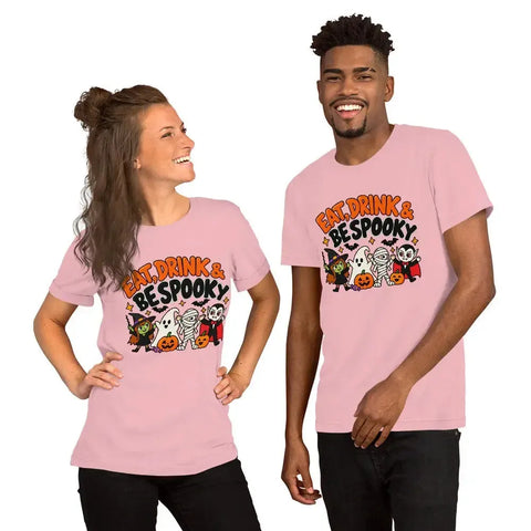 Eat, Drink & Bespooky T-Shirt - Funny Halloween Party Gag Gift Graphic Tee - Image 28