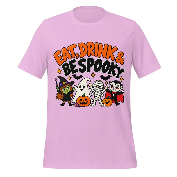 Eat, Drink & Bespooky T-Shirt - Funny Halloween Party Gag Gift Graphic Tee