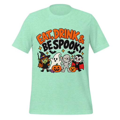 Eat, Drink & Bespooky T-Shirt - Funny Halloween Party Gag Gift Graphic Tee