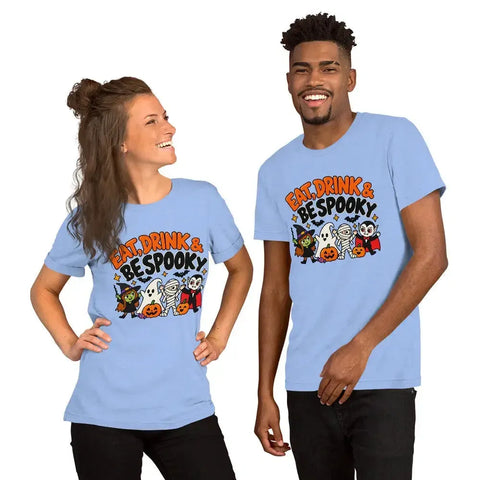Eat, Drink & Bespooky T-Shirt - Funny Halloween Party Gag Gift Graphic Tee - Image 4