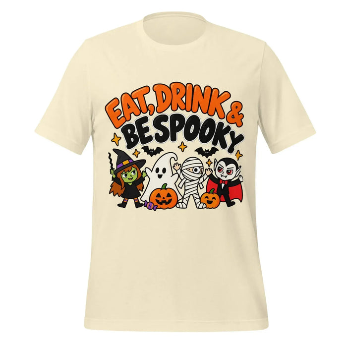 Eat, Drink & Bespooky T-Shirt - Funny Halloween Party Gag Gift Graphic Tee