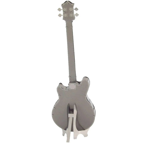 Electric Bass Guitar 3D Figure Model Kit (Steel, Easy Difficulty) - Fascinations - Metal Earth Series - (2023) - Image 4