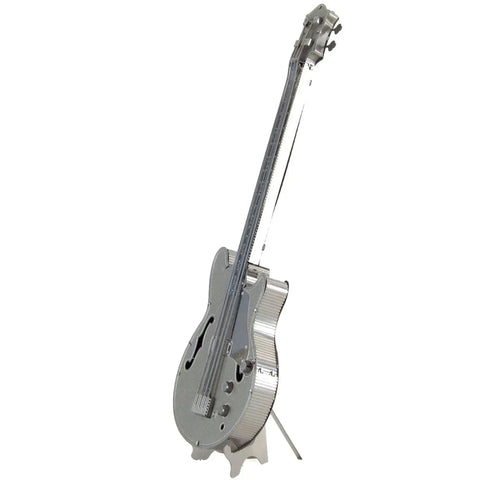 Electric Bass Guitar 3D Figure Model Kit (Steel, Easy Difficulty) - Fascinations - Metal Earth Series - (2023) - Image 5