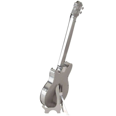 Electric Bass Guitar 3D Figure Model Kit (Steel, Easy Difficulty) - Fascinations - Metal Earth Series - (2023) - Image 6
