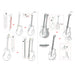 Electric Bass Guitar 3D Figure Model Kit (Steel, Easy Difficulty) - Fascinations - Metal Earth Series - (2023)