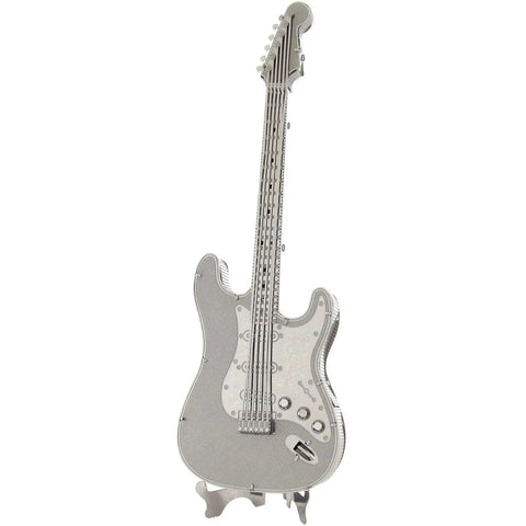 Electric Lead Guitar 3D Figure Model Kit (Steel, Easy Difficulty) - Fascinations - Metal Earth Series - (2023) - Image 2