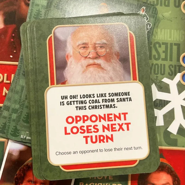 Elf Card Scramble - Party Movies Board Game for Adults, and Family (2-4 Players, Ages 12+) - Aquarius