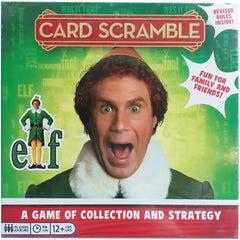 Elf Card Scramble - Party Movies Board Game for Adults, and Family (2-4 Players, Ages 12+) - Aquarius