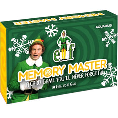 Elf: Memory Master - Team-Based Christmas Card Game for Family (4 Players, Ages 6+) - Aquarius