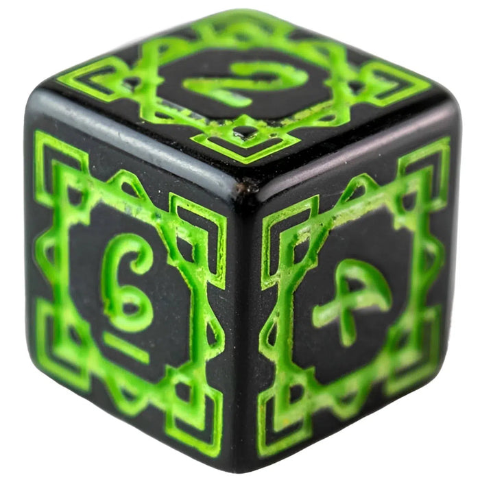 Elf Ranger Dice Set (7 Dice, Polyhedral) - Game Master Dice