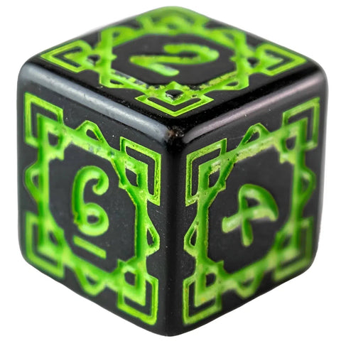 Elf Ranger Dice Set (7 Dice, Polyhedral) - Game Master Dice