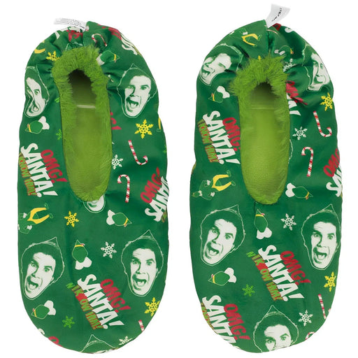 Elf The Movie - Buddy the Elf Reversible Christmas Slipper Socks - Bioworld