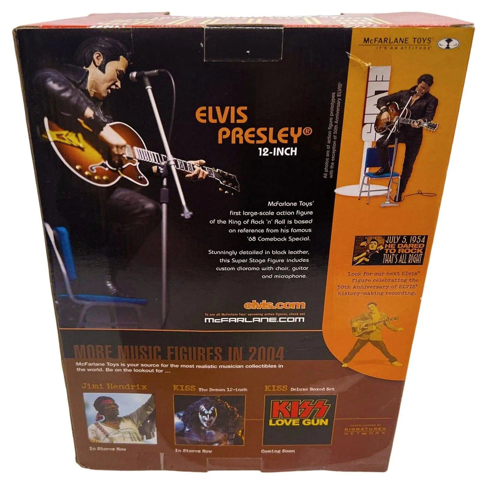 Elvis - 12-Inch Elvis Presley (’68 Comeback Special) Action Figure - McFarlane Toys - Exclusive (2004)