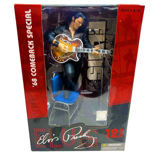 Elvis - 12-Inch Elvis Presley (’68 Comeback Special) Action Figure - McFarlane Toys - Exclusive (2004)