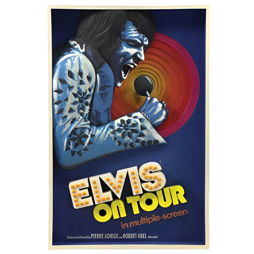 Elvis - 3D Wall Art: Elvis Presley On Tour Action Figure - McFarlane Toys - Exclusive (2007)