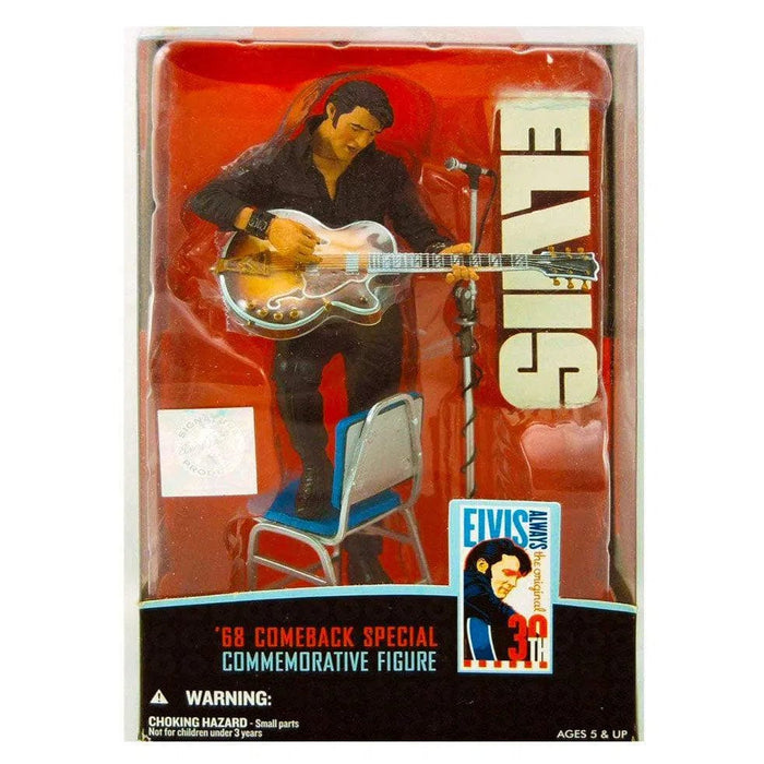 Elvis - '68 Comeback Special Elvis Presley with Guitar Figure (6") - McFarlane Toys - Exclusive (2007)