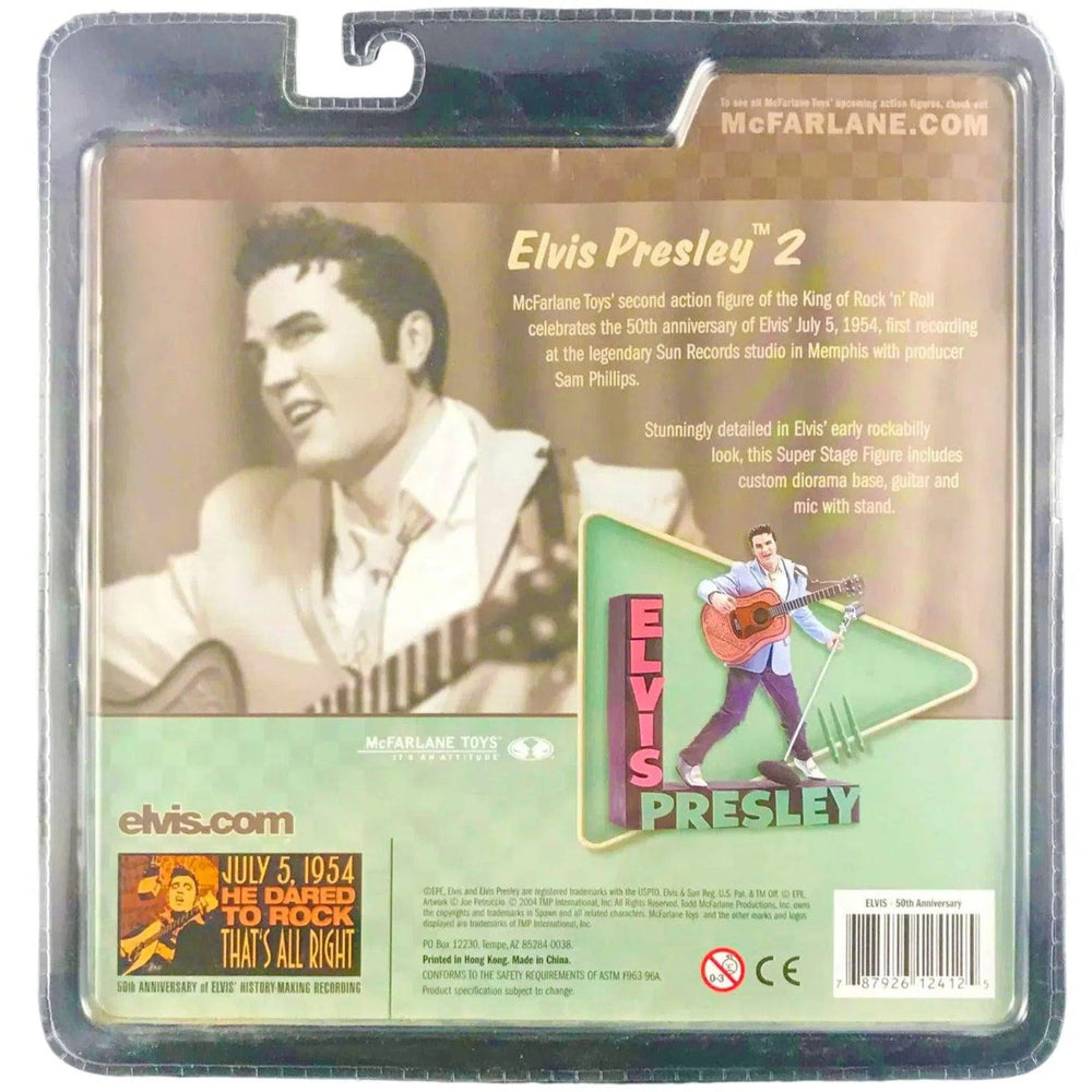 FIGURINE ARTICULÉE ELVIS Presley 2 50th Anniversary McFarlane Toys EUR FIGURINE ARTICULÉE ELVIS Presley 2 50th Anniversary McFarlane Toys EUR