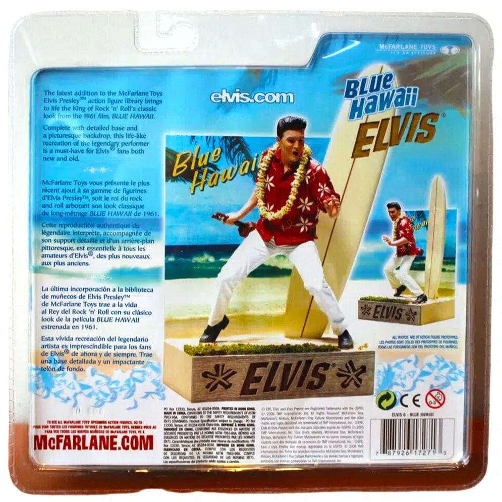 Elvis - Elvis Presley VI: Blue Hawaii Action Figure - McFarlane Toys - Exclusive (2006)