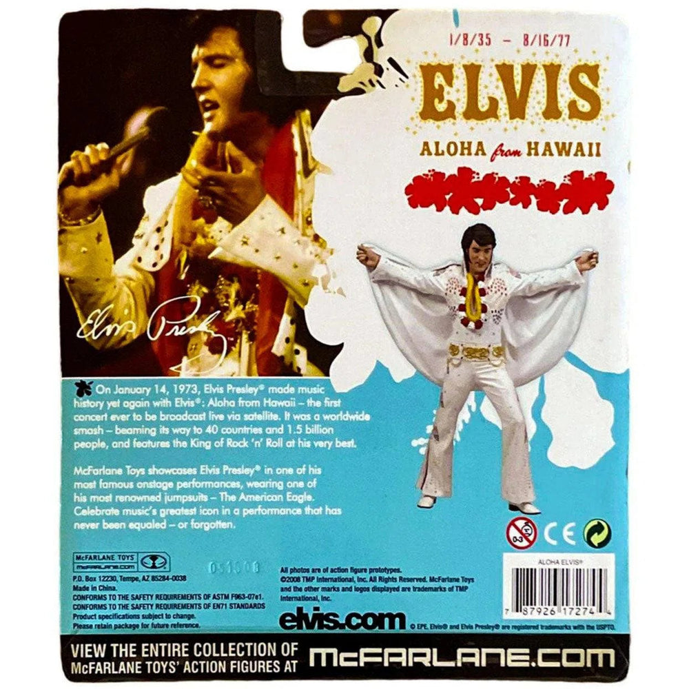 Elvis - Elvis Presley VIII: Aloha Elvis Action Figure - McFarlane Toys - Exclusive (2008)