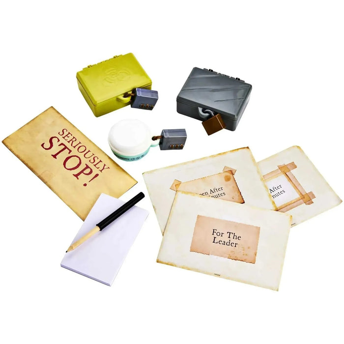Escape Room in a Box: The Werewolf Experiment - Puzzle Mystery Board Game for Family, Adults, and Children (2-8 Players, Ages 13+) - Mattel Games