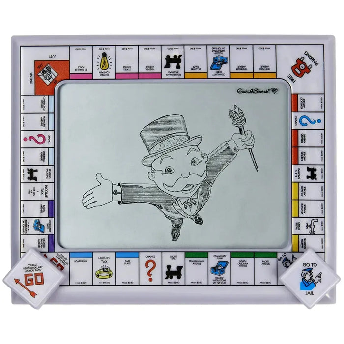 Etch A Sketch: Monopoly Limited Edition - Drawing Toy - Spin Master - Etch A Sketch 60th Anniversary Edition