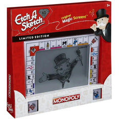 Etch A Sketch: Monopoly Limited Edition - Drawing Toy - Spin Master - Etch A Sketch 60th Anniversary Edition