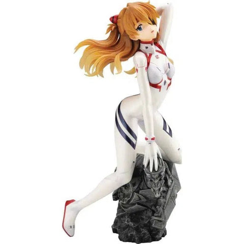 Evangelion: 3.0+1.0 Thrice Upon a Time - White Plugsuit Outfit Asuka Shikinami Langley Figure (1:6 Scale) - Kotobukiya