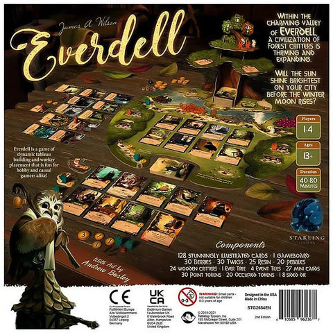 Everdell 3rd Edition - Worker Placement Fantasy Board Game for Family, and Adults (1-4 Players, Ages 14+) - Tabletop Tycoon