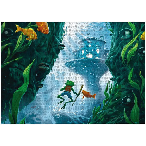 Everdell - Artwork of Pearlbrook Depths Puzzle (1000 Pieces) - Tabletop Tycoon