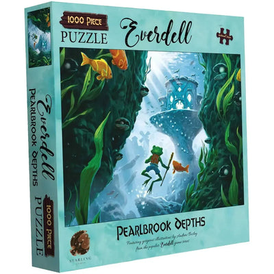 Everdell - Artwork of Pearlbrook Depths Puzzle (1000 Pieces) - Tabletop Tycoon