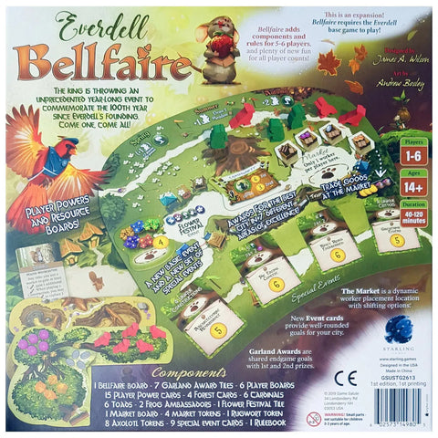 Everdell: Bellfaire - Board Game Expansion - Tabletop Tycoon