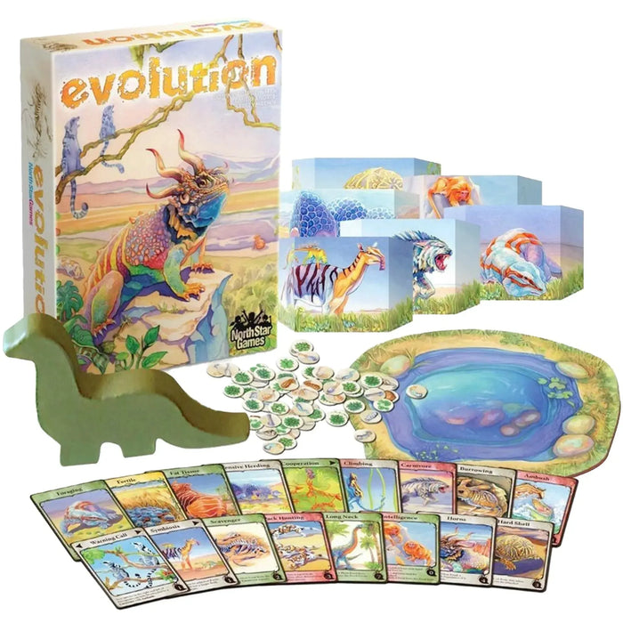 Evolution - Strategy Evolution Board Game for Family and Adults (2-6 Players, Ages 12+) - North Star Games