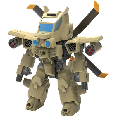 Evoroids - EVG-R01 JYRO-N Combat Helicopter Mecha Figure Model Kit (Plastic) - Kotobukiya - (ER005)