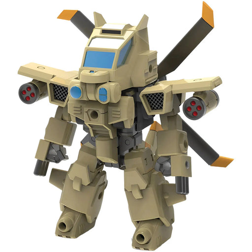 Evoroids - EVG-R01 JYRO-N Combat Helicopter Mecha Figure Model Kit (Plastic) - Kotobukiya - (ER005)