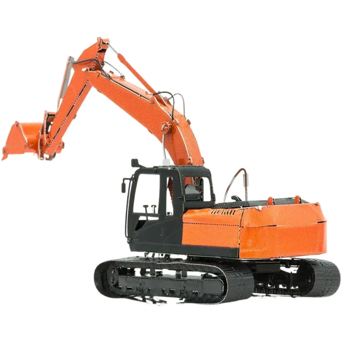 Excavator Construction Vehicle Figure Model Kit (Steel, Moderate Difficulty) - Fascinations - Metal Earth Series - (2022)