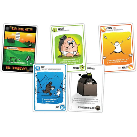 Exploding Kittens: NSFW Edition - Party Humor Card Game for Adults (2-5 Players, Ages 18+) - Exploding Kittens