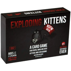 Exploding Kittens: NSFW Edition - Party Humor Card Game for Adults (2-5 Players, Ages 18+) - Exploding Kittens