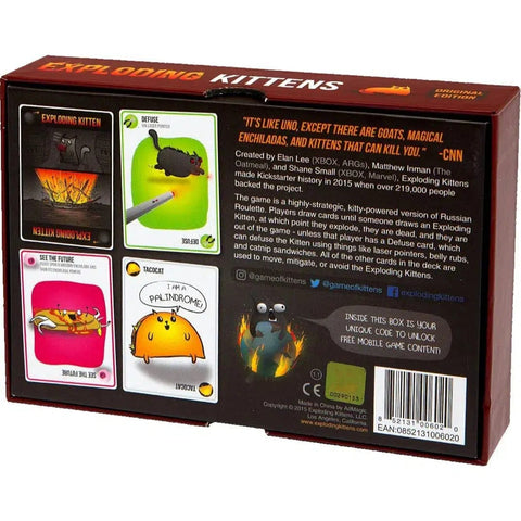 Exploding Kittens (Original Edition) - Card Game — Poggers
