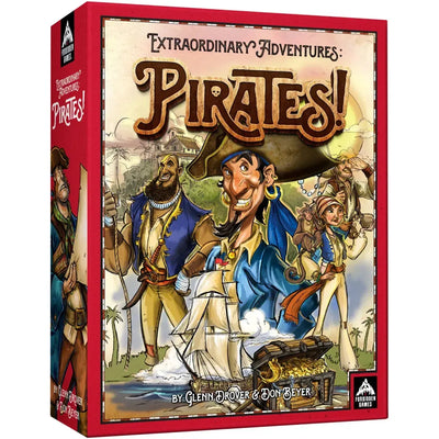 Extraordinary Adventures: Pirates! - Deck-Building Pirates Board Game for Family, Adults, and Children (2-6 Players, Age 8+) - University Games [Forbidden Games]